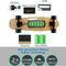 Electric 28" Motorized Maple Longboard Skateboard W/ Remote, 350W - SAKSBY.com - Electric Skateboards - SAKSBY.com