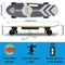 Electric 28" Motorized Maple Longboard Skateboard W/ Remote, 350W - SAKSBY.com - Electric Skateboards - SAKSBY.com