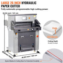 Electric Heavy Duty Hydraulic Paper Cutter Machine With Touchscreen, 26 Inch (92518463) - SAKSBY.com - Paper Cutters & Trimmers - SAKSBY.com