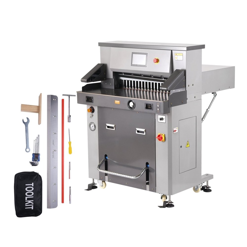 Electric Heavy Duty Hydraulic Paper Cutter Machine With Touchscreen, 26 Inch (92518463) - SAKSBY.com - Paper Cutters & Trimmers - SAKSBY.com