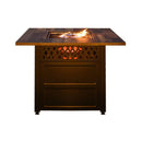 Endless Summer Harris LP Gas Outdoor Fire Pit Table W/ DualHeat Technology (SAK82132) - Saksby Wholesale - Front View