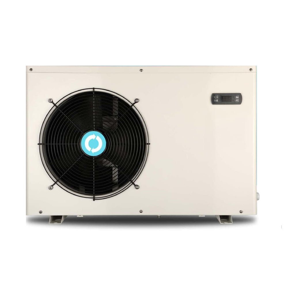 Energy-Saving Electric Swimming Pool Heat Pump For Above And Inground Pools, 6000 Gallons (93517486) - SAKSBY.com -Front View