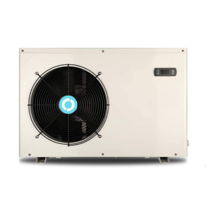 Energy-Saving Electric Swimming Pool Heat Pump For Above And Inground Pools, 6000 Gallons (SAK93541) - Saksby Wholesale - Front View