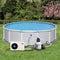 Energy-Saving Electric Swimming Pool Heat Pump For Above And Inground Pools, 6000 Gallons (SAK93541) - Saksby Wholesale - Lifestyle View