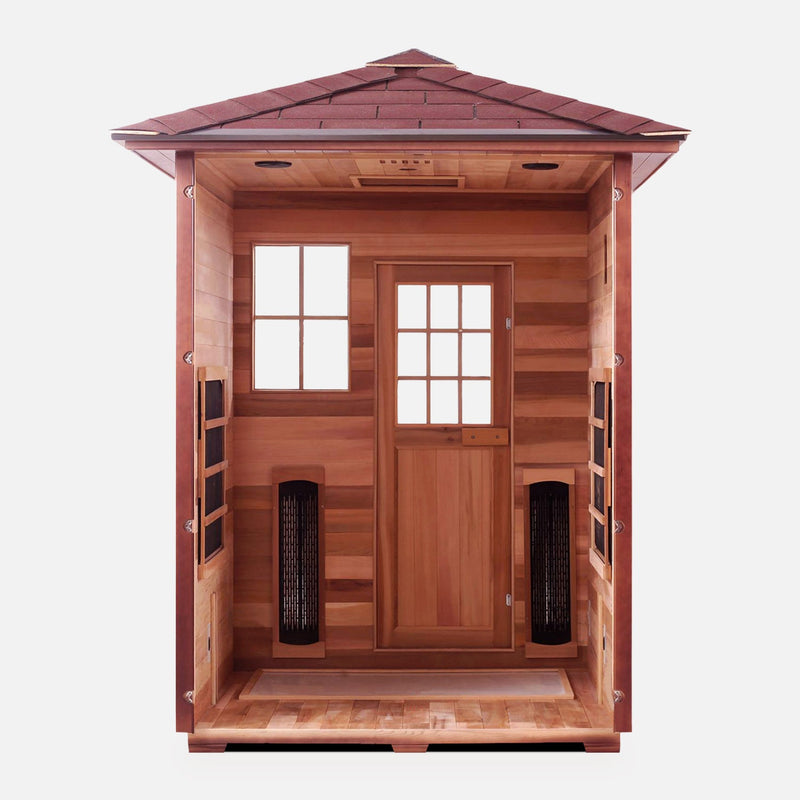 ENLIGHTEN SAUNA SIERRA 3 Indoor Full Spectrum Infrared Sauna (91370462) - SAKSBY.com - Infrared Saunas - SAKSBY.com