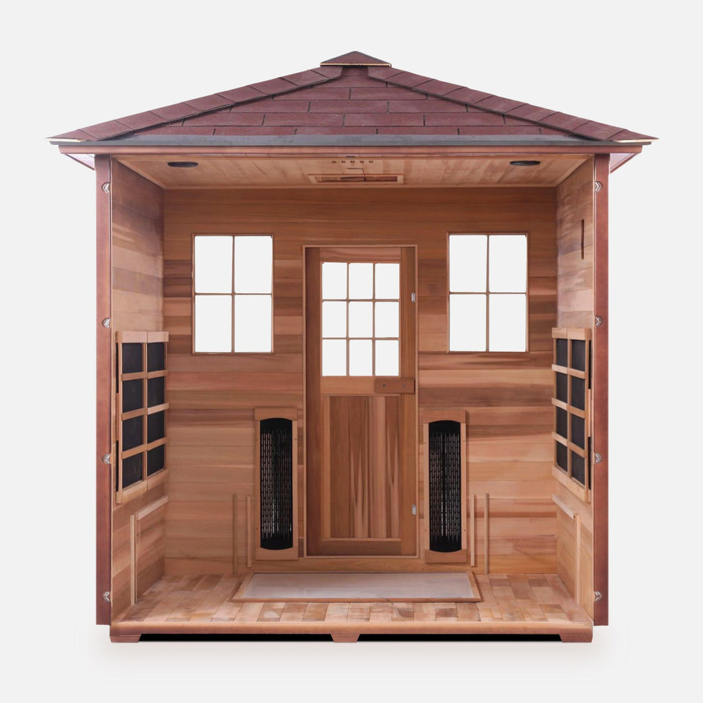 ENLIGHTEN SAUNA SIERRA 5 Indoor Full Spectrum Infrared Sauna (93641257) - SAKSBY.com - Infrared Saunas - SAKSBY.com