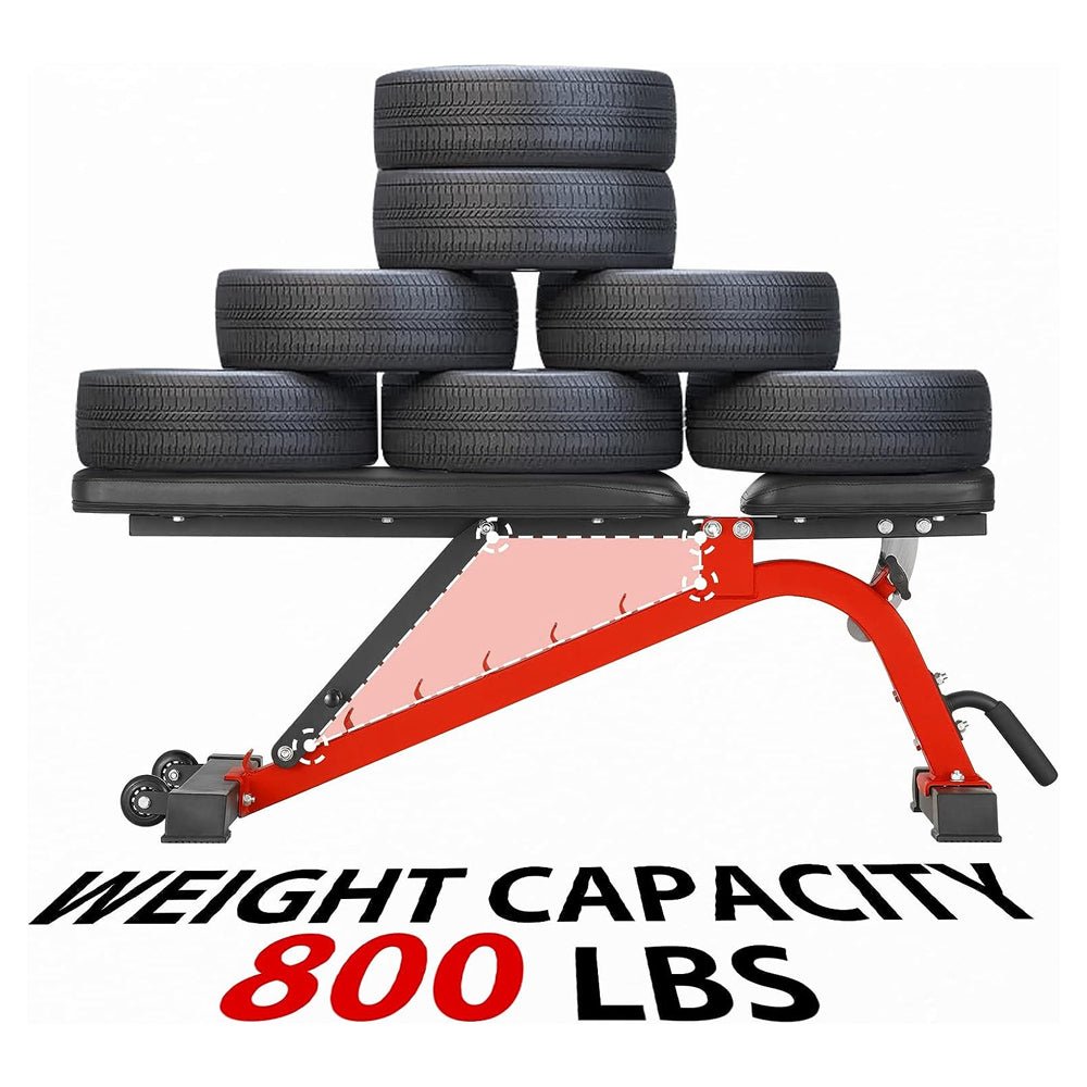 ERK 1500LBS Heavy Duty Multi-Functional Home Gym Power Rack Cage With Cable Crossover System & Bench Zoom Parts View
