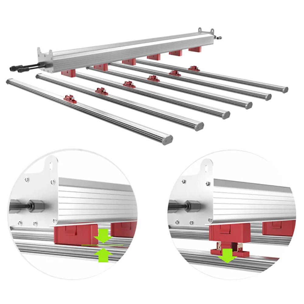 ES 1000W Full Spectrum Multi-Bar LED Grow Light For Indoor Plants (91764583) - SAKSBY.com - LED Grow Lights - SAKSBY.com