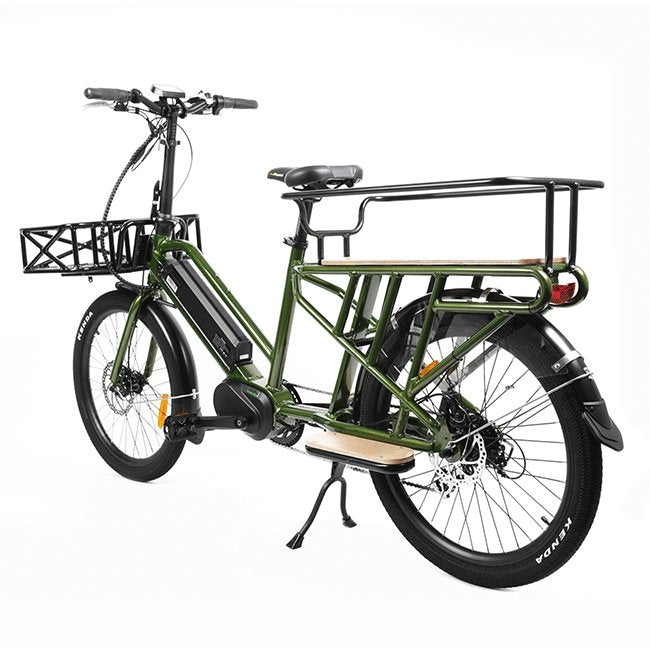 EUNORAU G20-Cargo 24" 48V11Ah Cargo Electric Bike, 500W - SAKSBY.com - Electric Bicycles - SAKSBY.com