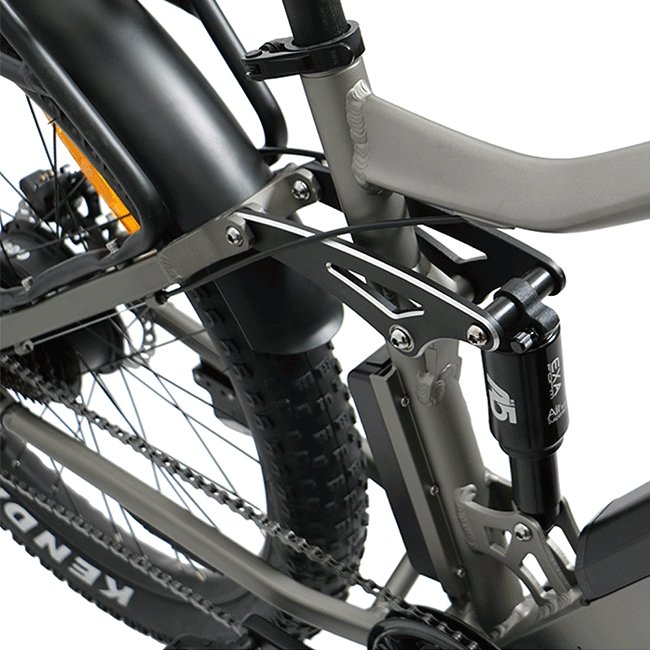 EUNORAU UHVO 36V/13Ah All Terrain Full Suspension Electric Mountain Bike, 350W - SAKSBY.com - Electric Bicycles - SAKSBY.com