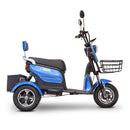 EWHEELS EW-12 48V/20AH 3-Wheel Electric Mobility Scooter For Adults, 350LBS (96172345) - SAKSBY.com - Side View