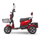 EWHEELS EW-12 48V/20AH 3-Wheel Electric Mobility Scooter For Adults, 350LBS (96172345) - SAKSBY.com - Side View