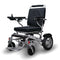 EWHEELS EW-M45 12V/6AH 180W Electric Folding Power Wheelchair, 400LBS (91250467) - SAKSBY.com -Side View