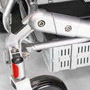 EWHEELS EW-M45 12V/6AH 180W Electric Folding Power Wheelchair, 400LBS (91250467) - SAKSBY.com -Zoom Parts View