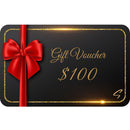 Exclusive VIP Gift Cards - $10, $25, $50, $100 - Ultimate Luxury Experience For Elite Shoppers - SAKSBY.com - Front View