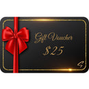 Exclusive VIP Gift Cards - $10, $25, $50, $100 - Ultimate Luxury Experience For Elite Shoppers - SAKSBY.com - Front View