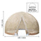 Extra Large 10 Person Outdoor Igloo Garden Greenhouse Dome Tent, 12FT (94316275) - SAKSBY.com - Measurement View
