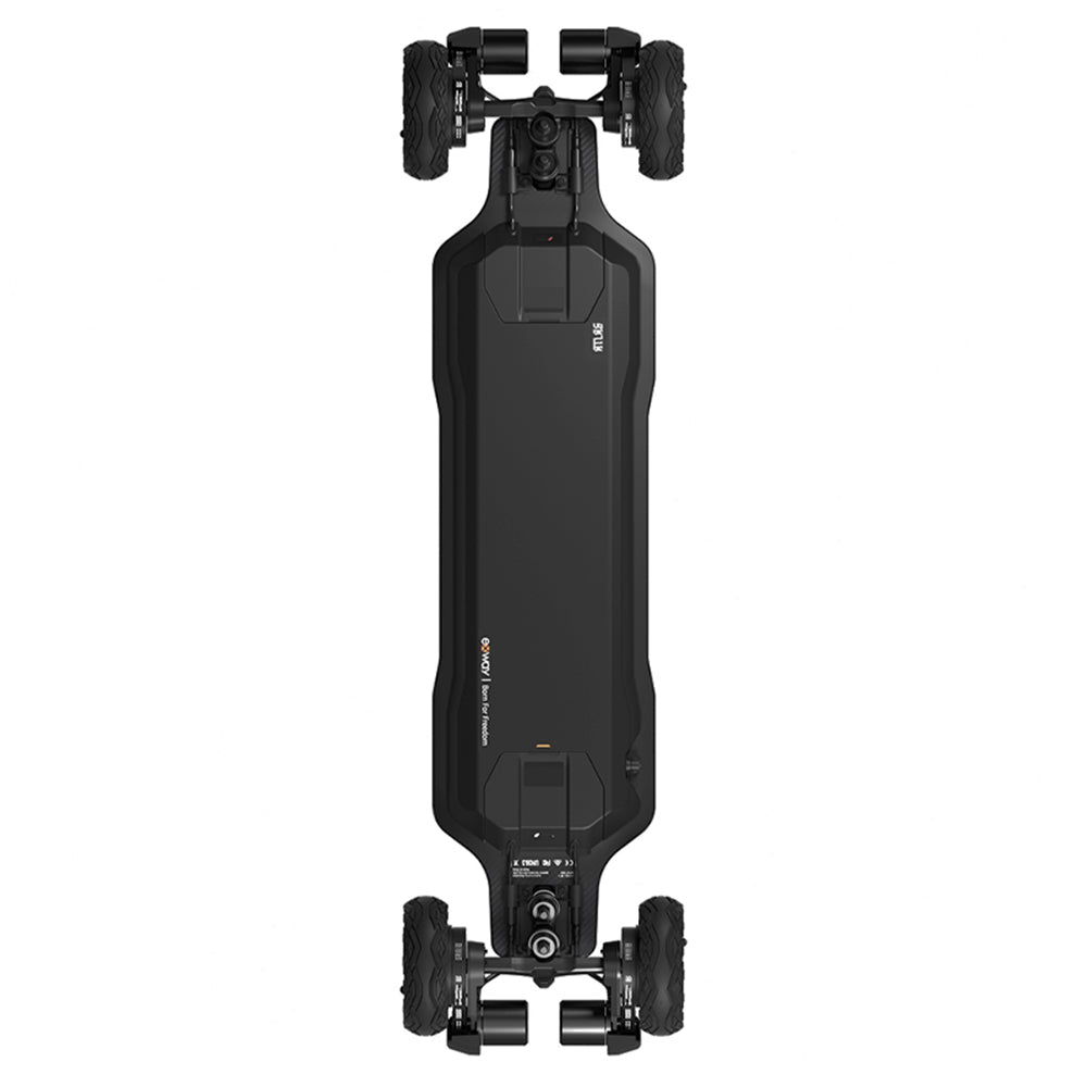 EXWAY ATLAS CARBON 4WD All-Terrain Off-Road Electric Motorized Skateboard, 3000W (97581624) -Front View