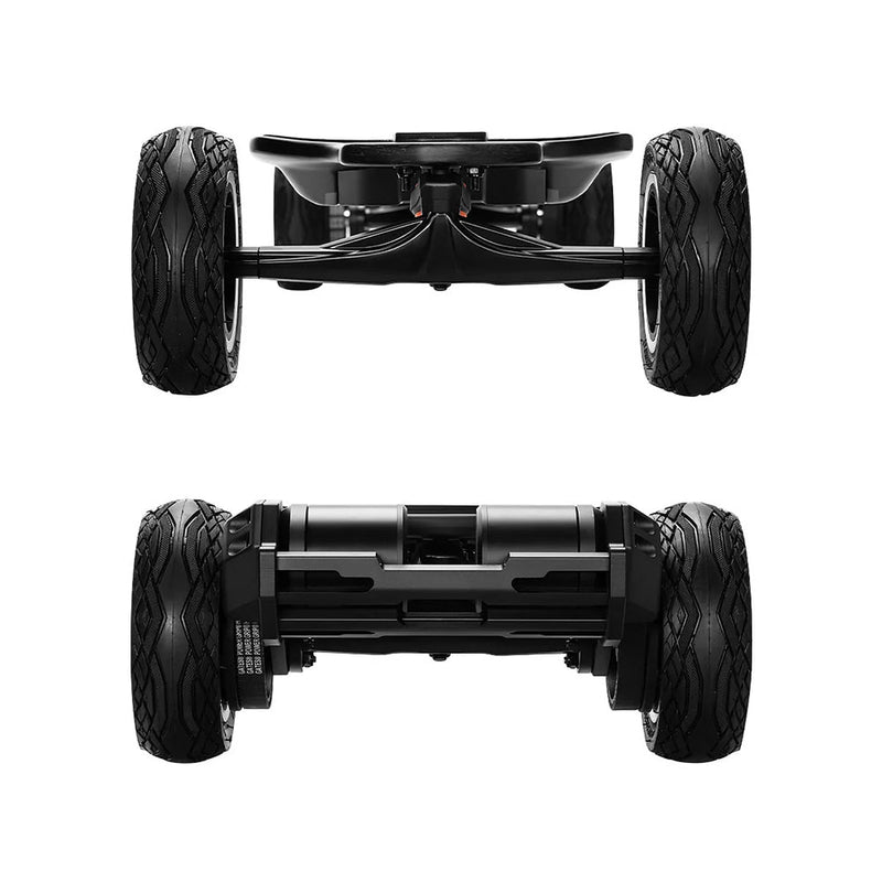 EXWAY ATLAS PRO 2WD High-Performance All-Terrain Off Road Eletric Skateboard With Gear Drivetrain, 3500W Zoom Parts View