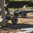 EXWAY ATLAS PRO 4WD High-Performance All-Terrain Off Road Eletric Skateboard With Gear Drivetrain, 7000W Zoom Parts View