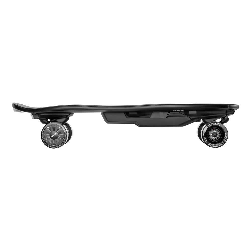 EXWAY WAVE 180WH High-Performance Motorized Hub Motor Travel Skateboard With Add-On 99Wh Battery, 1000W Side View