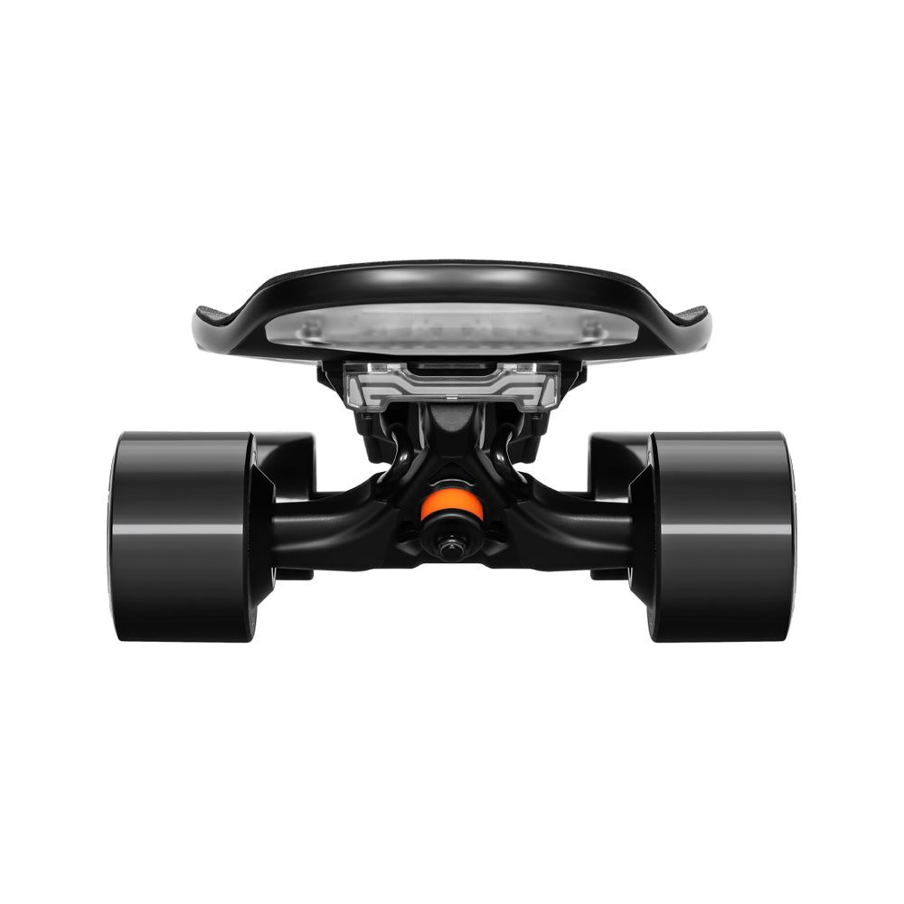 EXWAY WAVE 180WH High-Performance Motorized Hub Motor Travel Skateboard With Add-On 99Wh Battery, 1000W Zoom Parts View