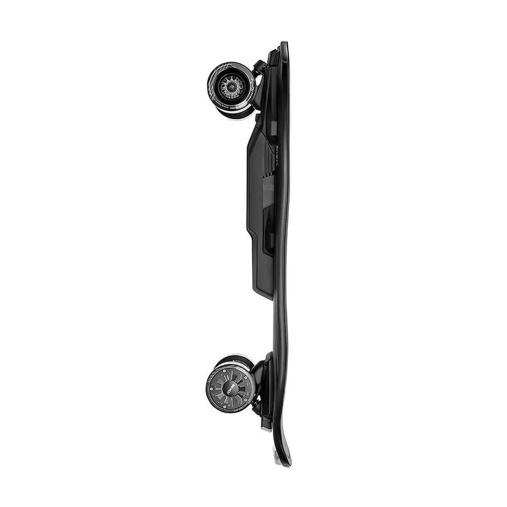 EXWAY WAVE 180WH High-Performance Motorized Hub Motor Travel Skateboard With Add-On 99Wh Battery, 1000W Side View