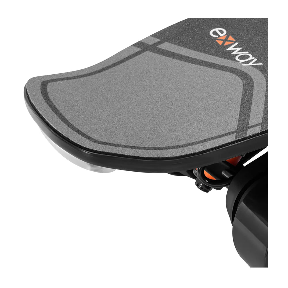 EXWAY WAVE 180WH High-Performance Motorized Hub Motor Travel Skateboard With Add-On 99Wh Battery, 1000W Zoom Parts View