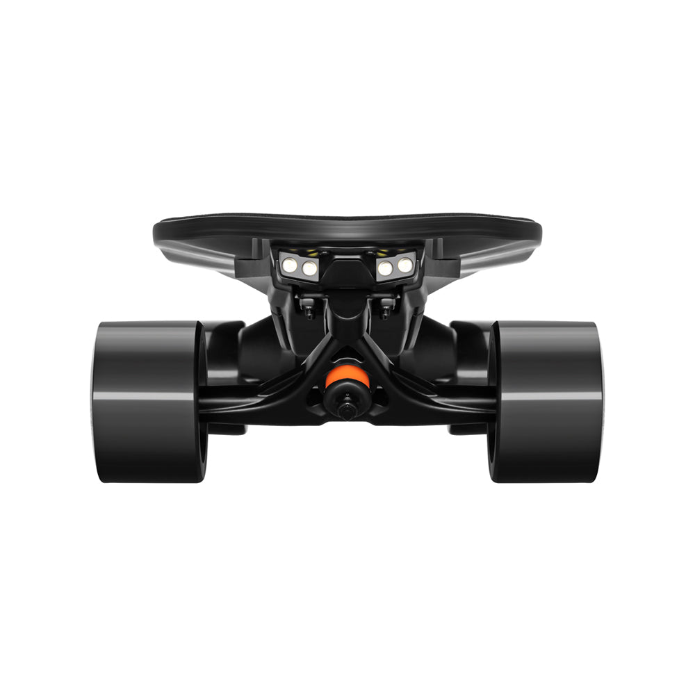 EXWAY WAVE 180WH High-Performance Motorized Hub Motor Travel Skateboard With Add-On 99Wh Battery, 1000W Zoom Parts View