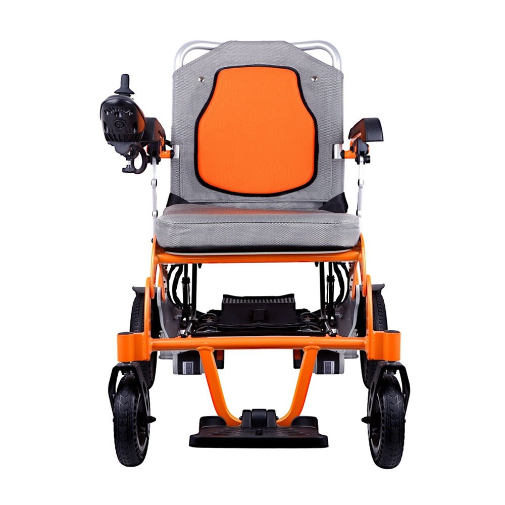 EZG Heavy Duty All Terrain Electric Folding Wheelchair, 300LBS (93158624) - SAKSBY.com - Electric Wheelchairs - SAKSBY.com