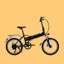 FAMOUS Electric 36V Folding Mountain City Bike W/ Removable Li-Battery, 20" - SAKSBY.com - Electric Bicycles - SAKSBY.com