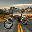 FAMOUS Electric 36V Folding Mountain City Bike W/ Removable Li-Battery, 20" - SAKSBY.com - Electric Bicycles - SAKSBY.com
