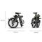 FIIDO D21 Folding Electric Bike W/ Torque Sensor, 250W - SAKSBY.com - Electric Bicycles - SAKSBY.com