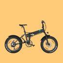 FIIDO M21 Folding Fat Tire Full Suspension Electric Mountain Bike, 500W - SAKSBY.com - Electric Bicycles - SAKSBY.com