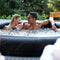 (FREE GIFT - $100 VALUE) MSPA P-CA063 CAMARO Premium Series Six-Person Inflatable Hot Tub & Spa W/ 138 Bubble Jets, 81" (SAK85263) - SAKSBY.com - Hot Tub - SAKSBY.com