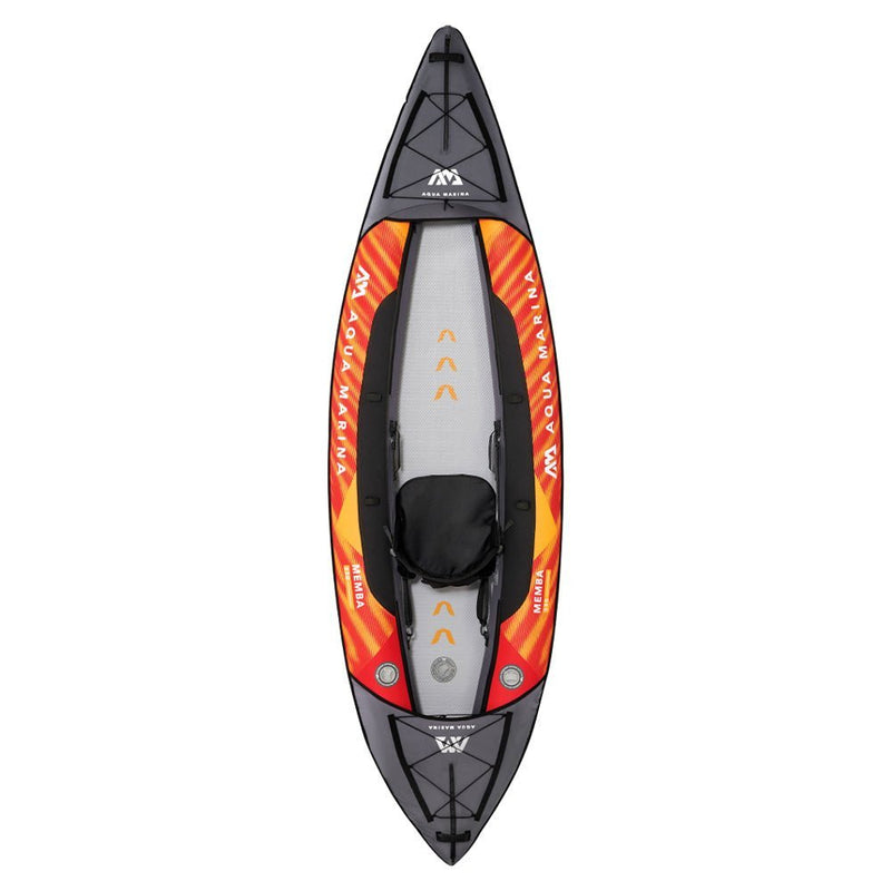 (FREE GIFT - $50 VALUE) AQUA MARINA MEMBA 330 1-Person Ultra Stiff Touring Kayak With Double Wall Fabric Floor, 10FT (SAK31427) - SAKSBY.com - Kayak - SAKSBY.com