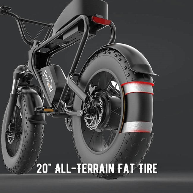 FREEGOEV DK200 48V/20AH Electric Fat Tire Off-Road Scooter, 1200W - SAKSBY.com - Electric Bicycles - SAKSBY.com