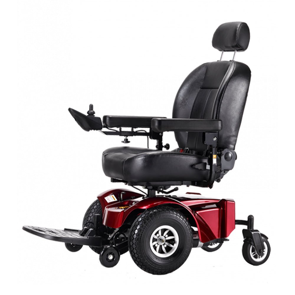 FREERIDER USA APOLLO II 33/55AH Heavy Duty 2WD All Terrain Electric Powered Wheelchair, 470LBS (95861472) - SAKSBY.com - Electric Wheelchairs - SAKSBY.com