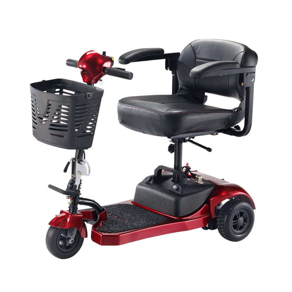Freerider USA Ascot 3 Premium Electric Lightweight 3-Wheel Mobility Scooter, 325LBS (SAK96835) - Saksby Wholesale - Side View