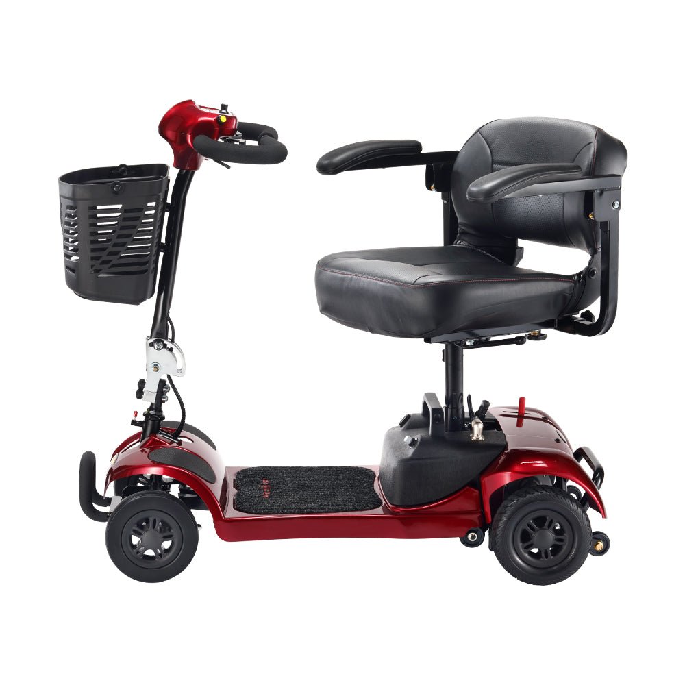 FREERIDER USA ASCOT 4 Advanced Electric Lightweight 4-Wheel Mobility Scooter, 325LBS (96815372) - SAKSBY.com - Mobility Scooters - SAKSBY.com
