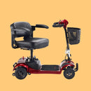 Freerider USA Ascot 4 Advanced Electric Lightweight 4-Wheel Mobility Scooter, 325LBS (SAK96832) - Saksby Wholesale - Left Side View