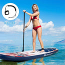 GoPlus 11FT Inflatable Stand Up Surfboard Paddle Board W/ Aluminum Paddle (SAK58739) - Saksby Wholesale - Foot Handle Details