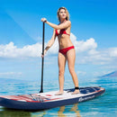 GoPlus 11FT Inflatable Stand Up Surfboard Paddle Board W/ Aluminum Paddle (SAK58739) - Saksby Wholesale - Product Preview