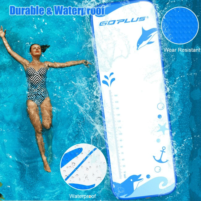 GOPLUS Heavy Duty Inflatable Gymnastic Tumbling Air Mat W/ Electric Pump, 10FT - SAKSBY.com - Gymnastics Mats - SAKSBY.com