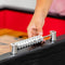 Hathaway Avenger Shuffleboard With Padded Gutters, Leg Levelers, 8 Pucks And Wax, 9FT (SAK24637) - Saksby Wholesale - Leg Levelers