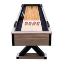HATHAWAY EXCALIBUR Rustic Shuffleboard Table With Leg Levelers, 9FT (96847512) - SAKSBY.com - Poker & Game Tables - SAKSBY.com