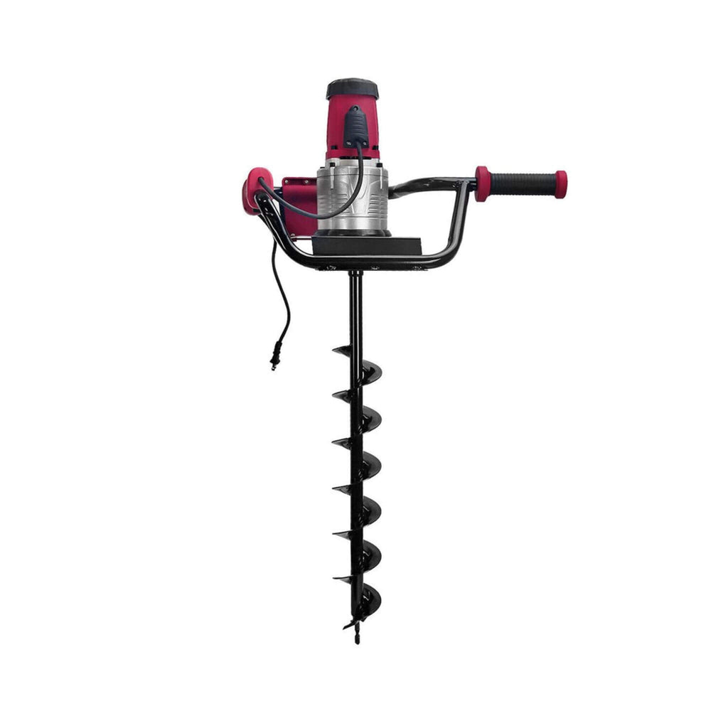 Heavy-Duty 1200W 1.6HP Electric Post Hole Digger Earth Auger With 4 Inch Bit (SAK25847) - Saksby Wholesale - Front View