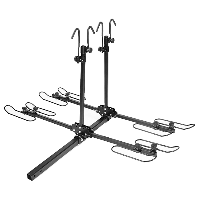 Heavy Duty 4 Bicycle 2'' Hitch Carrier Mount Rack - For Cars, SUVs & Trucks - SAKSBY.com - Vehicle Bicycle Racks - SAKSBY.com