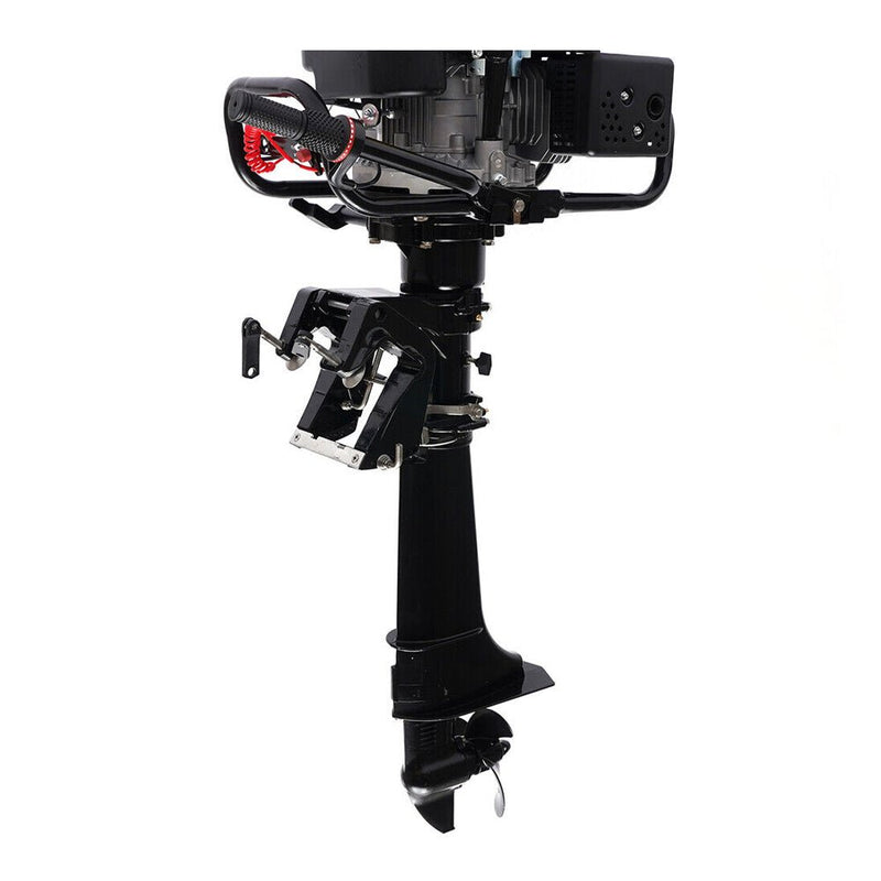 Heavy Duty 4-Stroke 7HP Outboard Gasoline Trolling Motor Engine, 196CC (94381025) - Zoom Parts View