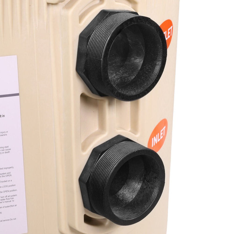 Heavy Duty 57,000 Gallon In-Ground Swimming Pool Filter Cartridge With Built-In Pressure Gauge, 62 SQF (SAK45092) - SAKSBY.com - Filter Cartridge - SAKSBY.com